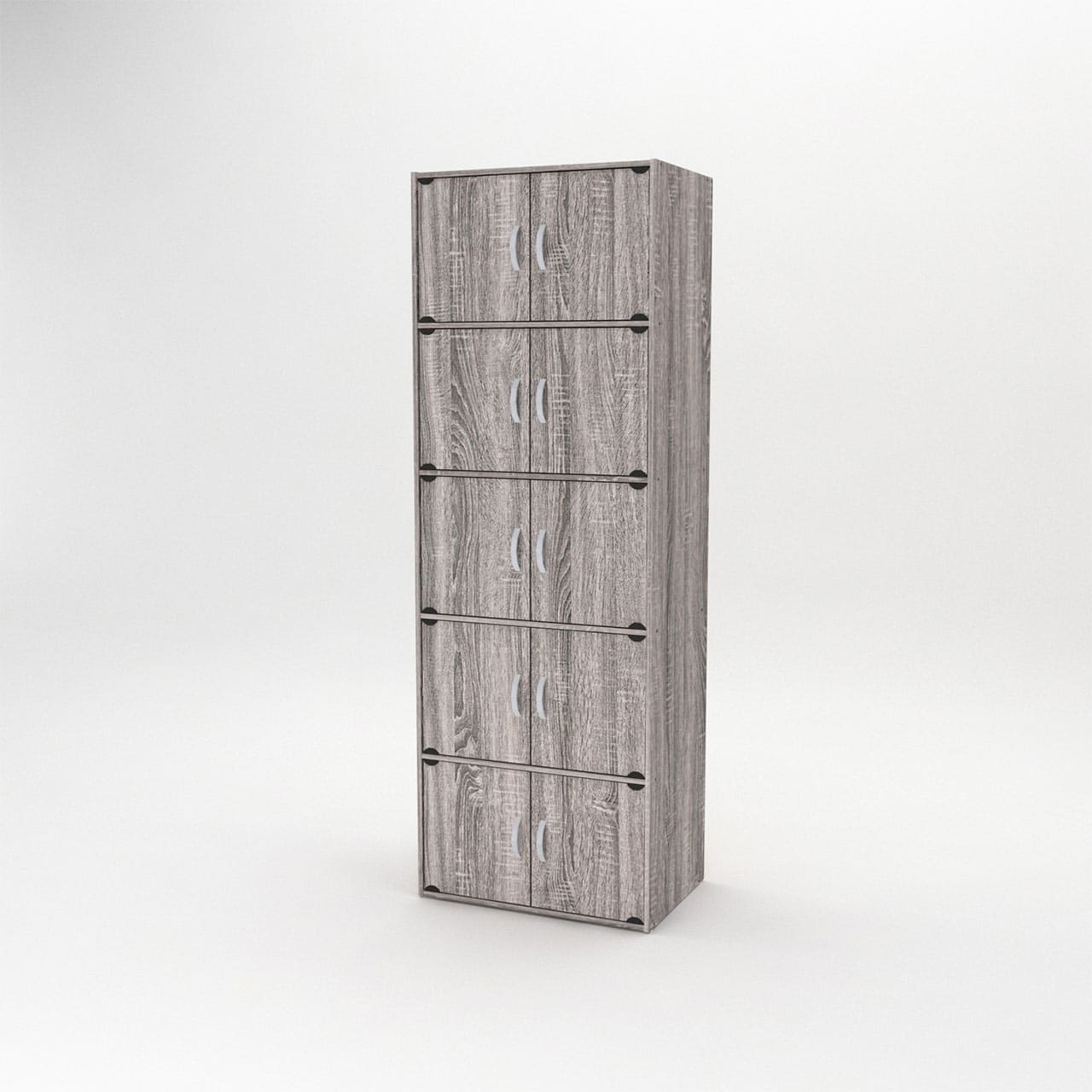 10 Door Oak Cabinet