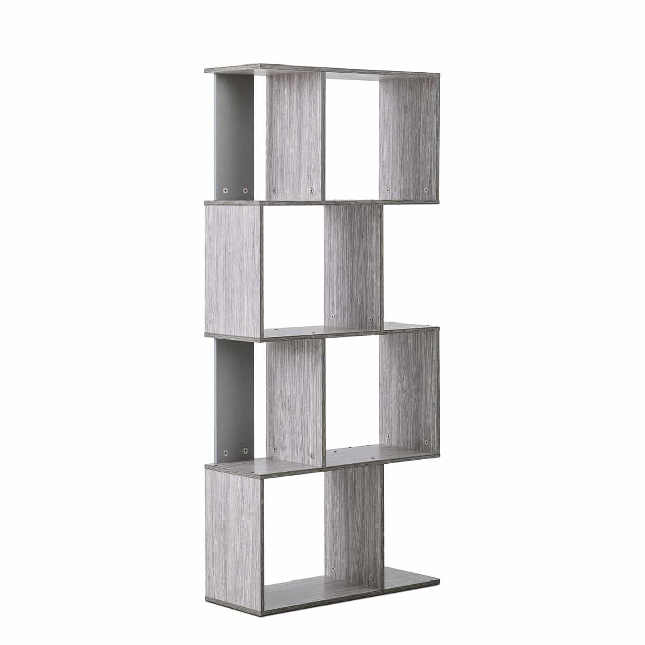 4 Shelf Wooden Unit – Oak
